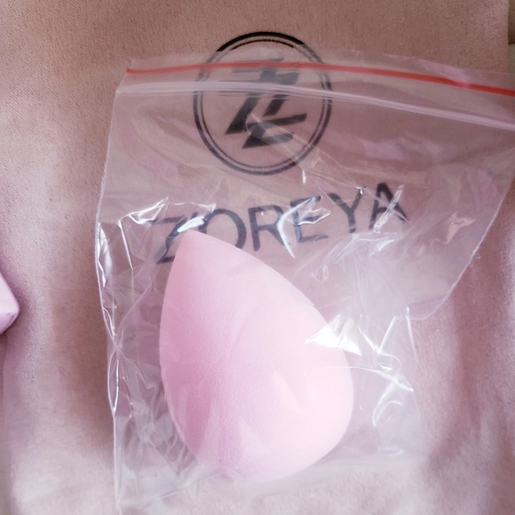 Zoreya Makeup Brush Set Pink Synthetic Makeup Brushes - Picture 4 of 4